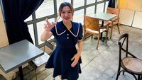 Vicky Shu memperlihatkan foto dengan penampilan lebih langsing di Instagram. (Foto: dok Instagram vickyshu)