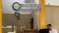 Viral Tren Gen Z Nikah di KUA Tanpa Resepsi, Sorenya Langsung Healing Bareng