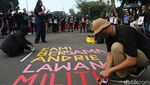 Aksi Kamisan ke-902 Desak Pengusutan Kasus Andrie Yunus