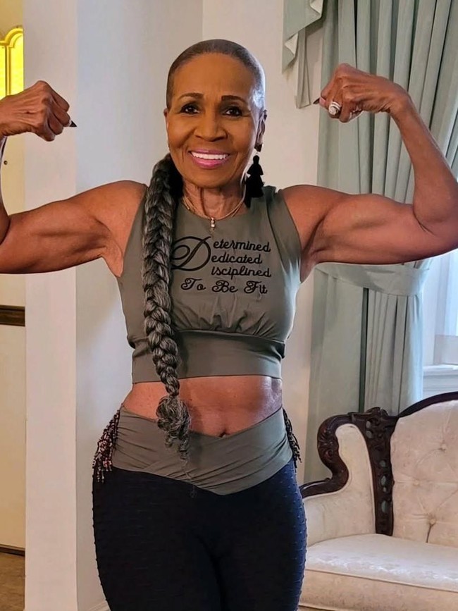 Potret Binaragawati Tertua di Dunia, Masih Aktif Nge-Gym di Usia 89 Tahun