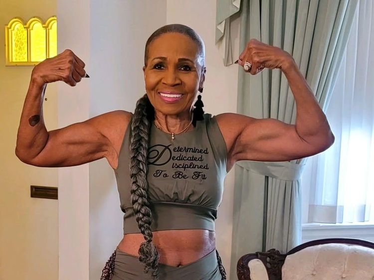 Potret Binaragawati Tertua di Dunia, Masih Aktif Nge-Gym di Usia 89 Tahun