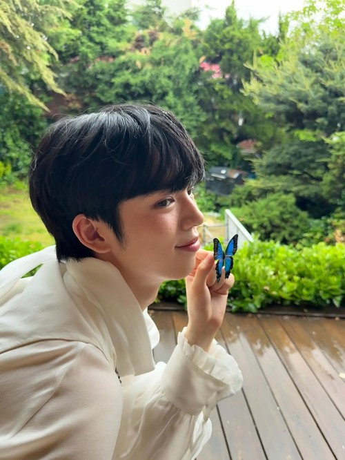 Figure skater Korea Selatan Cha Jun Hwan.