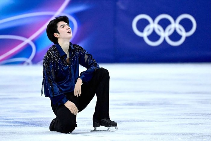 Figure skater Korea Selatan Cha Jun Hwan.