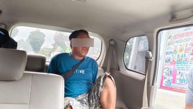 Dukun Cabul Magetan KS (40) alias Jolowos dukun cabul di Magetan saat ditangkap