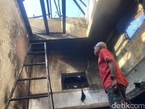 Rumah di Klungkung Ludes Terbakar, Kerugian Capai Rp 500 Juta