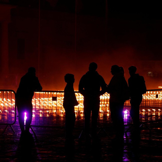 Instalasi Api Warnai Perayaan Pekan Suci di Valletta