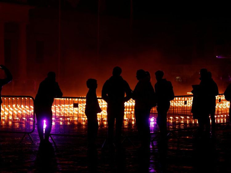 Instalasi Api Warnai Perayaan Pekan Suci di Valletta