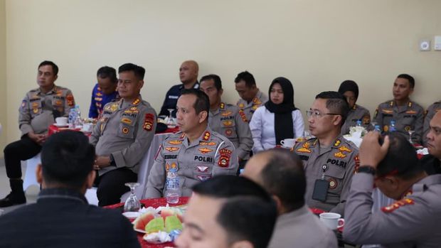 Kegiatan coffee morning di Polda Sumsel, 2 April 2026 (dok.Polda Sumsel)