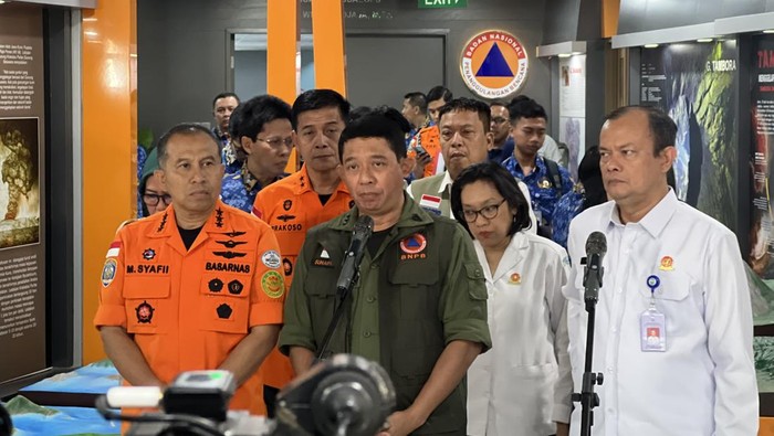 Kepala BNPB Letjen Suharyanto (Adhfar/detikcom)