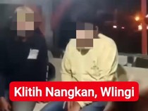 Diduga Klitih! Viral 2 Remaja Bawa Sajam Diamankan Warga Blitar