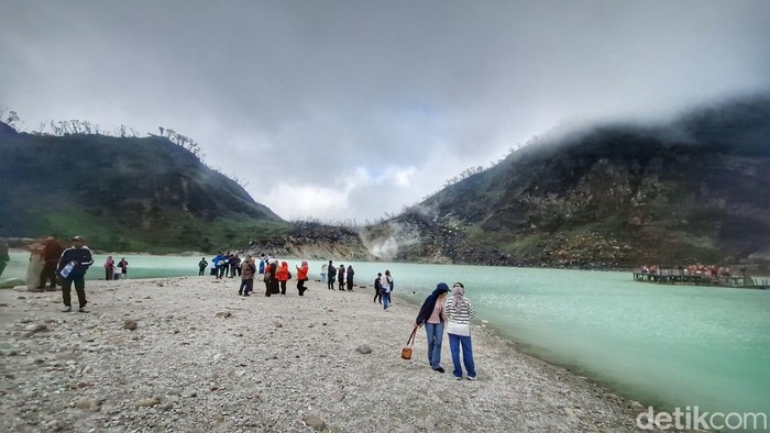 Kondisi objek wisata Kabupaten Bandung.