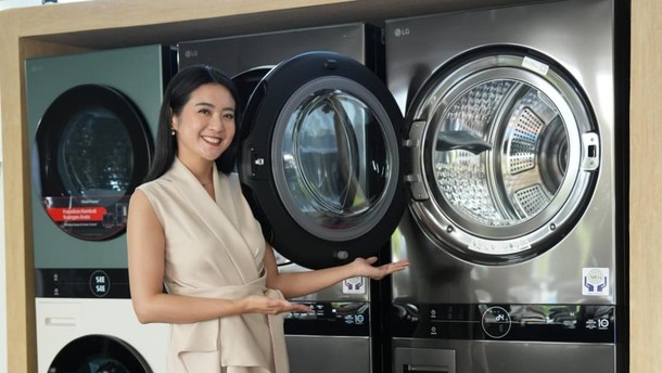 LG WashTower Laku 3,2 Juta Unit, RI Kebagian Varian AI Baru