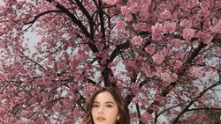 Liburan ke Jepang, Gaya Mahalini Curi Perhatian