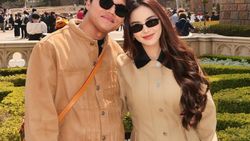 Liburan ke Jepang, Gaya Mahalini Curi Perhatian