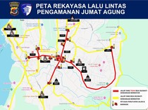 Jalan di Labuan Bajo Ditutup Saat Prosesi Silentium Magnum Jumat Agung