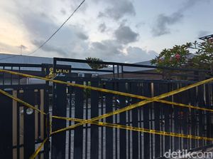 Setelah New Star Club, Giliran Delona Vista Denpasar Dipasangi Garis Polisi