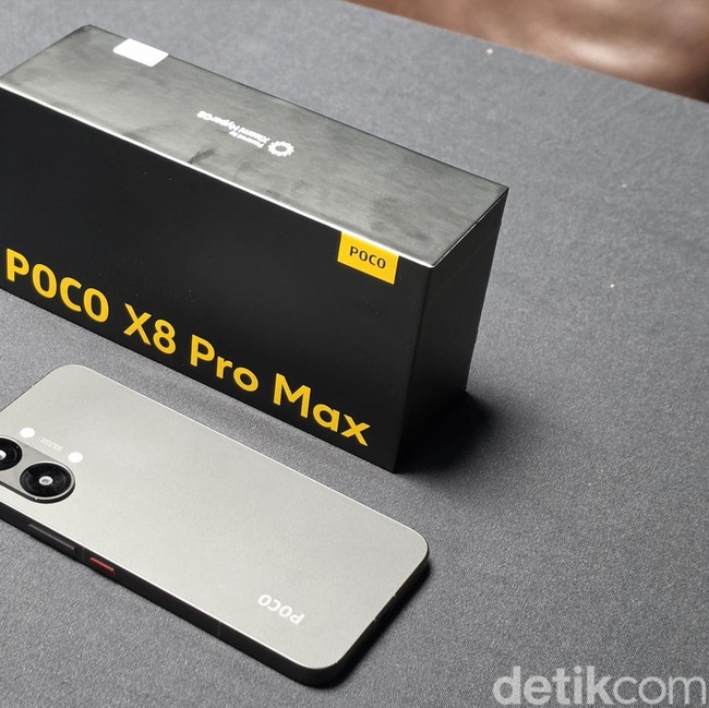 Ini Poco X8 Pro Max: HP Gahar Harga Rp 6 Jutaan