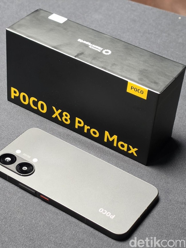 Ini Poco X8 Pro Max: HP Gahar Harga Rp 6 Jutaan