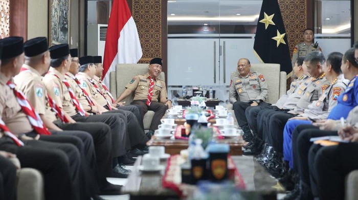 Polda Jatim dan Pramuka Perkuat Sinergi