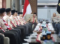 Polda Jatim-Pramuka Dorong Generasi Muda Produktif Lewat Program Pangan