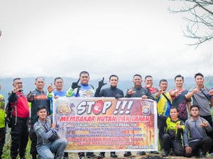 Polres Rokan Hulu Tingkatkan Patroli Antisipasi Potensi Karhutla