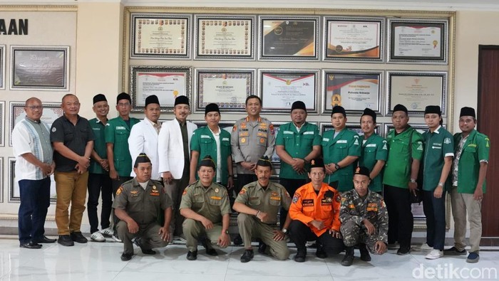 Polresta Sidoarjo Terima Silaturahmi GP Ansor