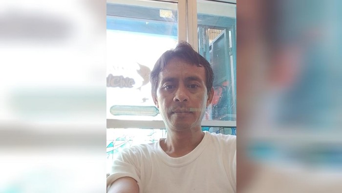 Rahman Ramdani (41), warga Ciparay yang hidup telantar di Sorong, Papua