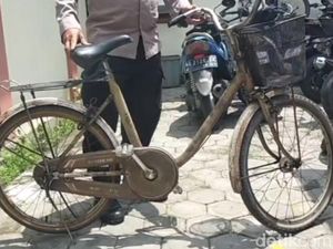Apes, Motor Penjaga Konter di Nganjuk Ditukar Maling dengan Sepeda Ontel