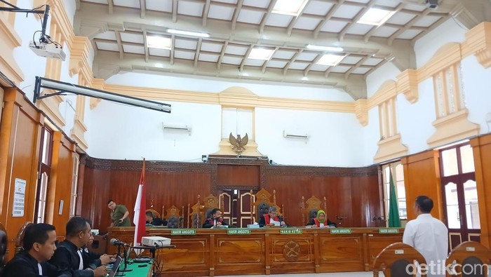 PPK Satker BBPJN Sumut Heliyanto divonis 5 tahun penjara di Pengadilan Negeri (PN) Medan, Kamis (2/4/2026)