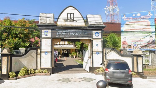 SMAN 1 Mataram di Kota Mataram, Nusa Tenggara Barat (NTB). (Tangkapan layar Google Maps)