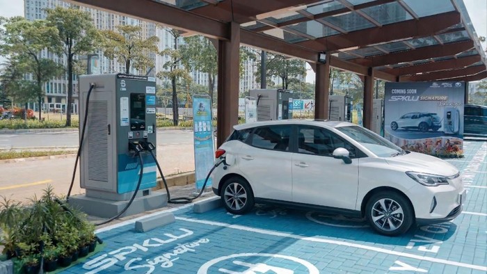 SPKLU Signature di Summarecon Mall Bekasi