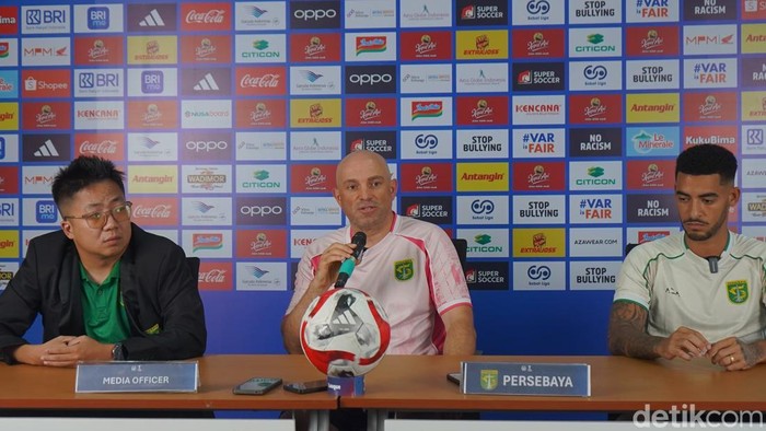 Bruno Tavares jelang laga kontra Persita.