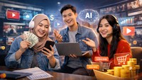 Tren Baru Gen Z: Jualan Konten Digital, Cuan dari Platform AI
