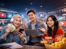 Tren Baru Gen Z: Jualan Konten Digital, Cuan dari Platform AI