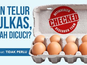 Infografis: Tak Perlu Cuci Telur Sebelum Disimpan di Kulkas, Ini Alasannya