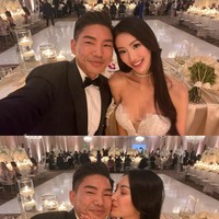 Di media sosial, pernikahan pasangan selebriti ini bukna hanya jadi pemberitaan karena kemewahannya tapi juga latar belakang Jeffrey. Foto: Instagram