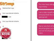 Bikin Risih! Kurir Makanan Ini Nekat Minta THR ke Pelanggan