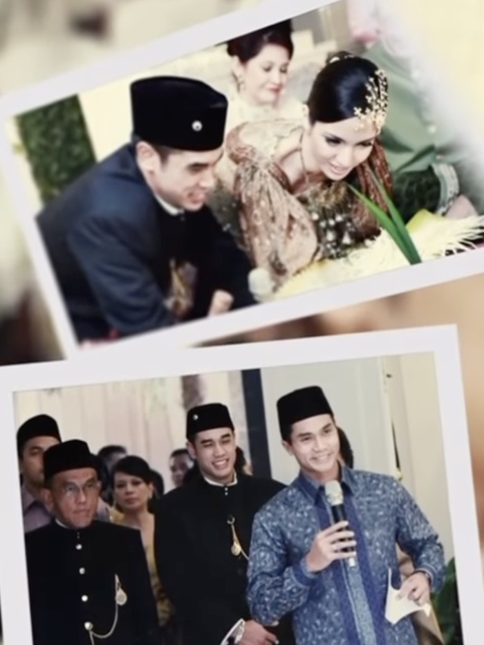 Ardi Bakrie unggah foto-foto momen menikahi Nia Ramadhani 16 tahun lalu.