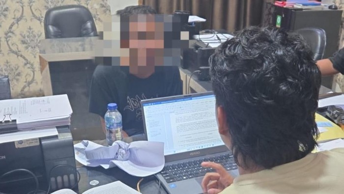 Pelaku pembunuhan wanita asal Lampung menjalani pemeriksaan di Polres OKU Timur