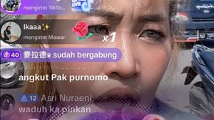 Dari pinggir jalan, Pinkan Mambo mengaku bisa kantongi puluhan juta rupiah sehari. Foto: TikTok @aryakhan.offeciall