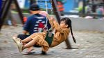 Tebet Eco Park Jadi Favorit Warga Saat Libur Panjang