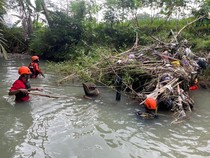 Lansia Hilang Diduga Terseret Arus Sungai Tajum Banyumas