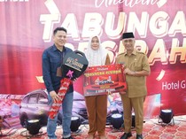 Nasabah Bank Sumsel Babel Lubuklinggau Raih Undian Toyota Rush