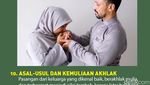 10 Kriteria Memilih Pasangan dalam Islam