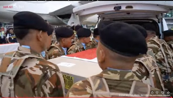 3 Jenazah Prajurit TNI Gugur di Lebanon