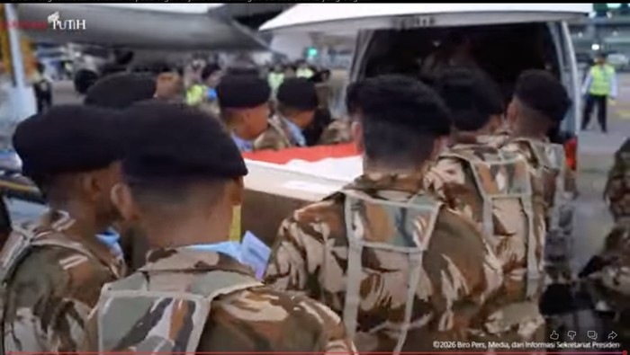 3 Jenazah Prajurit TNI Gugur di Lebanon