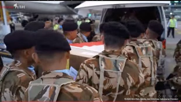 3 Jenazah Prajurit TNI Gugur di Lebanon