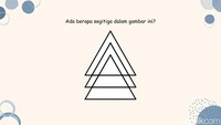 Ada Berapa Segitiga dalam Gambar Bertumpuk Ini? Cuma IQ Super yang Bisa Temukan Semua