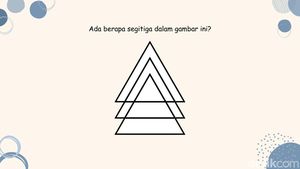 Ada Berapa Segitiga dalam Gambar Bertumpuk Ini? Cuma IQ Super yang Bisa Temukan Semua
