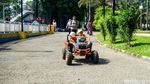 Rekreasi Murah, Alun-Alun Depok Dipadati Pengunjung